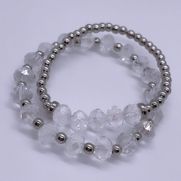 Wool + Pepper Co. Iridescent Bracelet Stack (2) - Picture 7 of 7